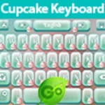 cupcake keyboard theme android application logo